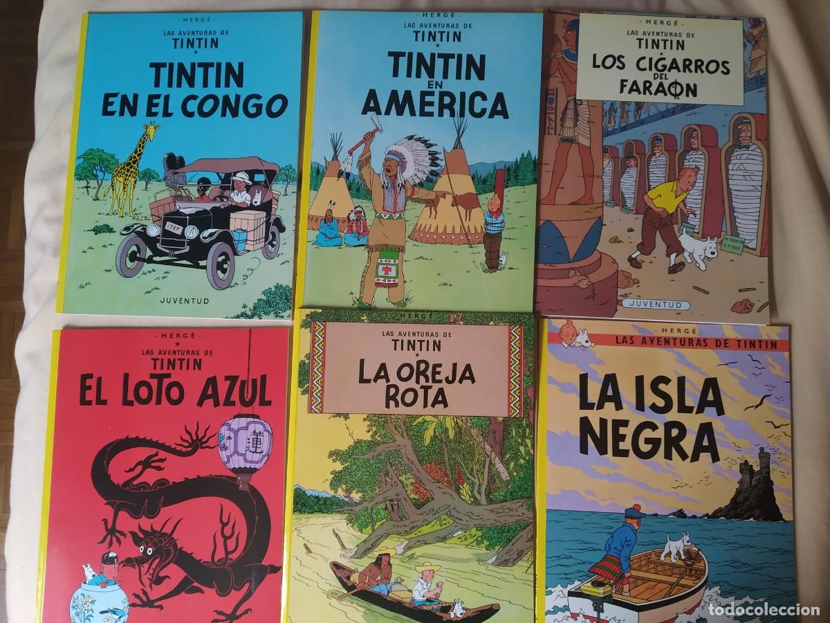 tintin coleccion completa primera y segunda edi - Acheter Comics Tintín,  maison d'édition Juventud sur todocoleccion