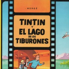 Cómics: CÓMIC TINTIN EN ” EL LAGO DE LOS TIBURONES ”, ED. JUVENTUD / SALVAT, REEDICIÓN 1996. Lote 384015664