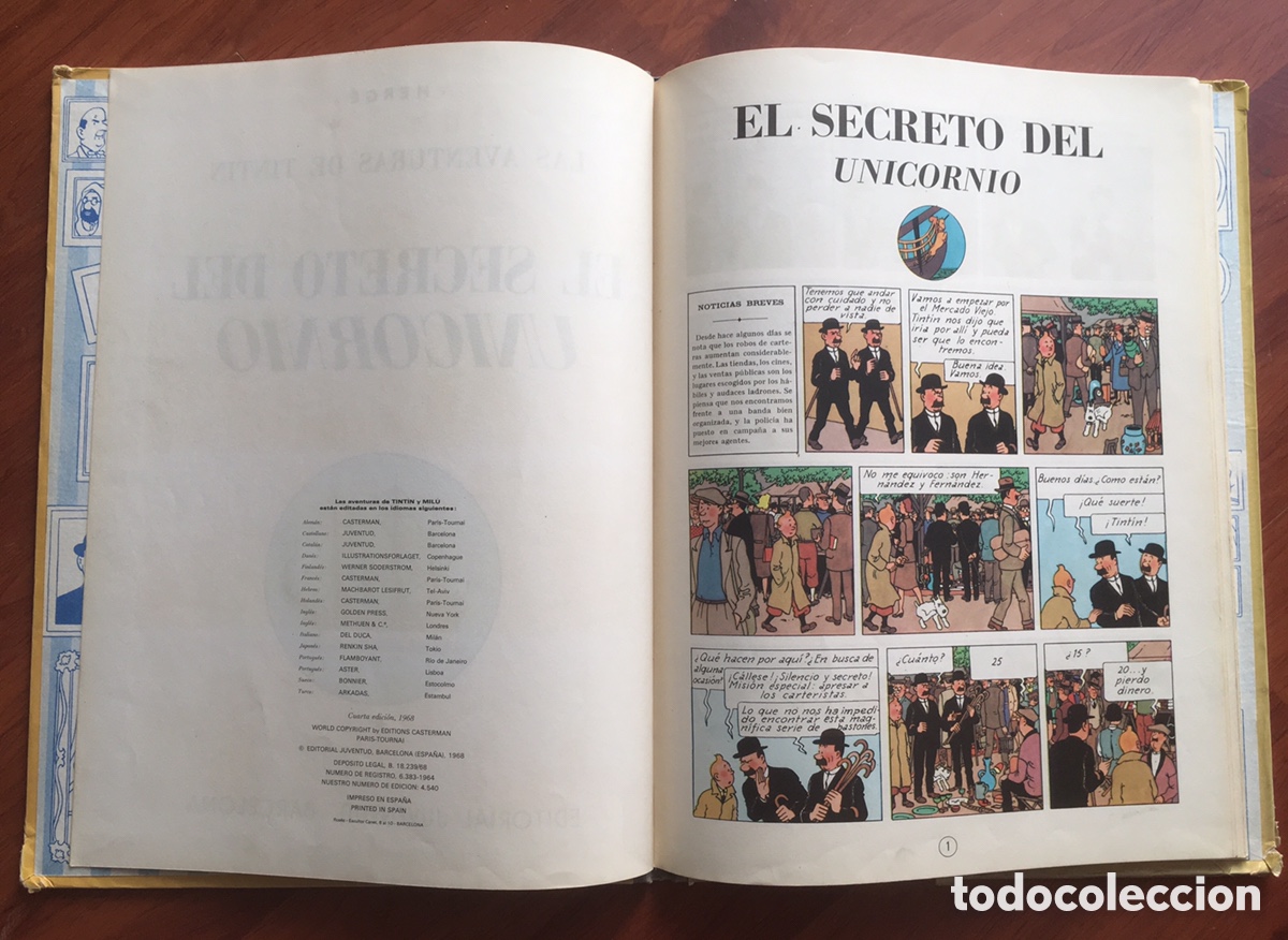 C&oacute;mics: TINTIN EL SECRETO DEL UNICORNIO - Foto 3