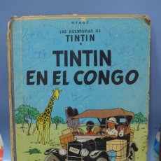Cómics: LAS AVENTURAS DE TINTIN - TINTIN EN EL CONGO - HERGE -JUVENTUD. Lote 388369069