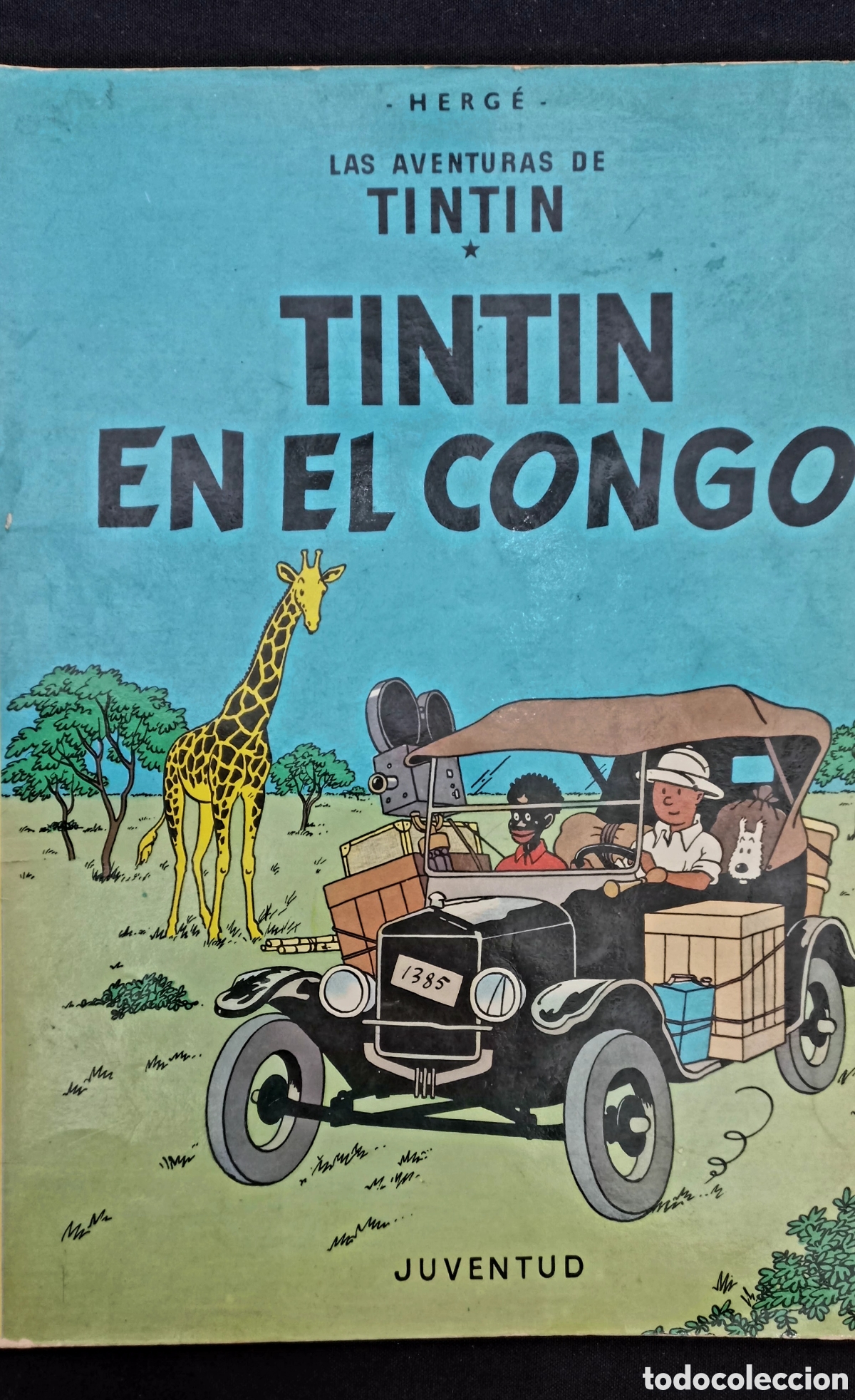 C&oacute;mics: TINTIN EN EL CONGO. S&Eacute;PTIMA EDICI&Oacute;N, 1983. - Foto 1