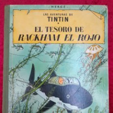 Cómics: L-7033. LAS AVENTURAS DE TINTIN-EL TESORO DE RACKHAM EL ROJO. EDITORIAL JUVENTUD. 1965 (3 ED.). Lote 389653994