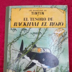 Cómics: L-7030. LAS AVENTURAS DE TINTIN-EL TESORO DE RACKHAM EL ROJO. EDITORIAL JUVENTUD, 1965. (3 ED.). Lote 389654064