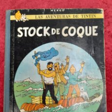 Cómics: L-7040. LAS AVENTURAS DE TINTIN-STOCK DE COQUE. EDITORIAL JUVENTUD. 1965. (2 ED.). Lote 389654459