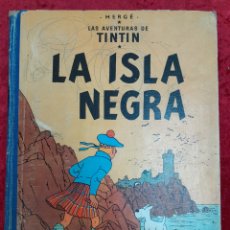 Cómics: L-7042. LAS AVENTURAS DE TINTIN-LA ISLA NEGRA. EDITORIAL JUVENTUD. 1961. (1 ED.). Lote 389654554