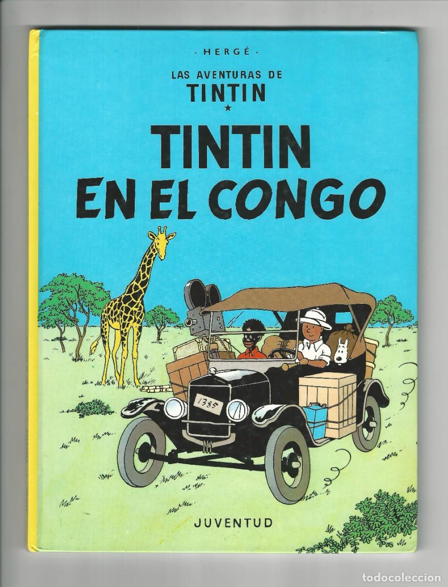 C&oacute;mics: Juventud. Tint&iacute;n. En el Congo. Carton&eacute;. - Foto 1