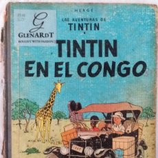 Cómics: LAS AVENTURAS DE TINTIN DE HERGE. 1 EDICIÓN 1968 ESPAÑOL. TINTIN EN EL CONGO. Lote 392376394