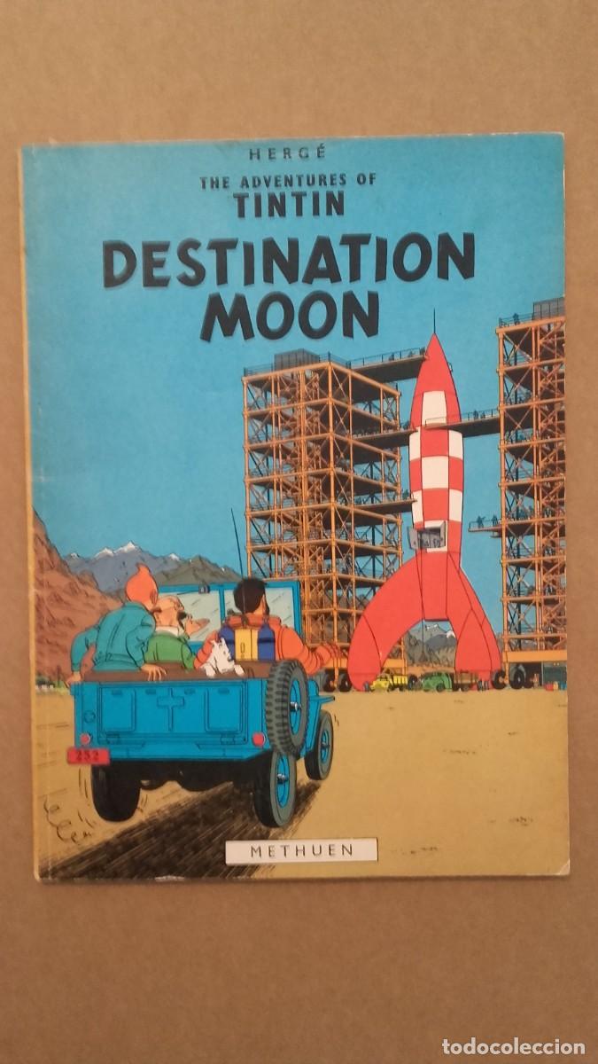 C&oacute;mics: BD ; TINTIN &rdquo; D&egrave;stination Moon &rdquo; en Anglais - Foto 1
