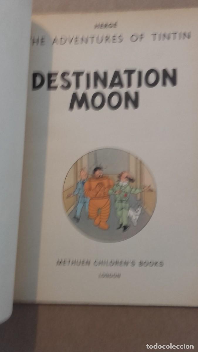 C&oacute;mics: BD ; TINTIN &rdquo; D&egrave;stination Moon &rdquo; en Anglais - Foto 2