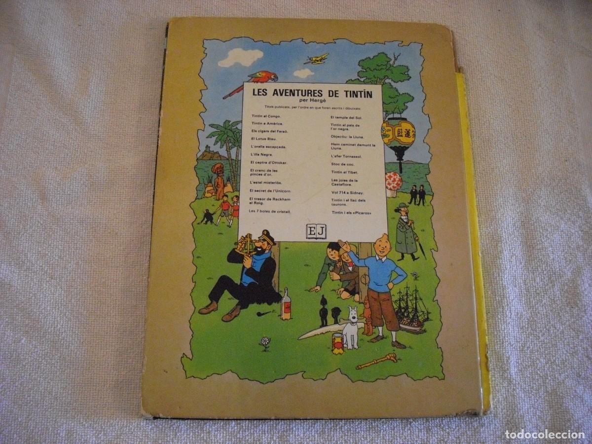C&oacute;mics: TINTIN , VOL 714 A SIDNEY , 1983. CATALA. - Foto 2
