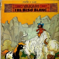Cómics: YAKARI Nº 2 - EL BISO BLANC - ED. JOVENTUT 1979 1ª EDICIO- ALBUM DE TAPA DURA EN CATALA. Lote 399248994