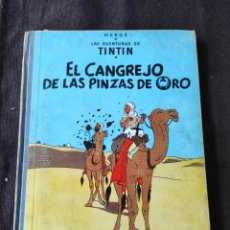 Cómics: TINTIN. EL CANGREJO DE LAS PINZAS DE ORO. 2 EDICIÓN. 1966.