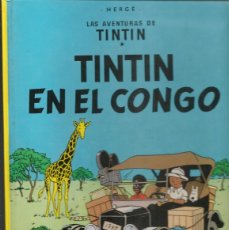Cómics: TINTIN EN EL CONGO. JUVENTUD. TAPA DURA.VIGÉSIMO CUARTA EDICIÓN, 2011.(P/B53). Lote 400911589
