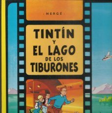 Cómics: TINTIN Y EL LAGO DE LOS TIBURONES. JUVENTUD. TAPA DURA.VIGÉSIMA EDICIÓN, 2011.(P/B53). Lote 400959284