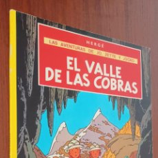 Fumetti: JO ZETTE Y JOCKO EL VALLE DE LAS COBRAS JUVENTUD TAPA BLANDA HERGÉ TINTIN. Lote 402527554