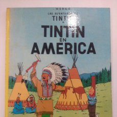 Cómics: LAS AVENTURAS DE TINTIN/TINTIN EN AMERICA/HERGE-JUVENTUD 1981.. Lote 402719119