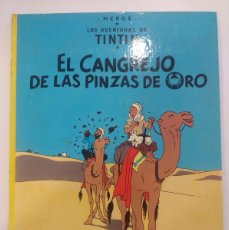 Cómics: LAS AVENTURAS DE TINTIN/EL CANGREJO DE LAS PINZAS DE ORO/HERGE-JUVENTUD 1981.. Lote 402721374