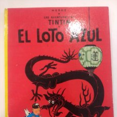 Cómics: LAS AVENTURAS DE TINTIN/EL LOTO AZUL/HERGE-JUVENTUD 1981.. Lote 402723984