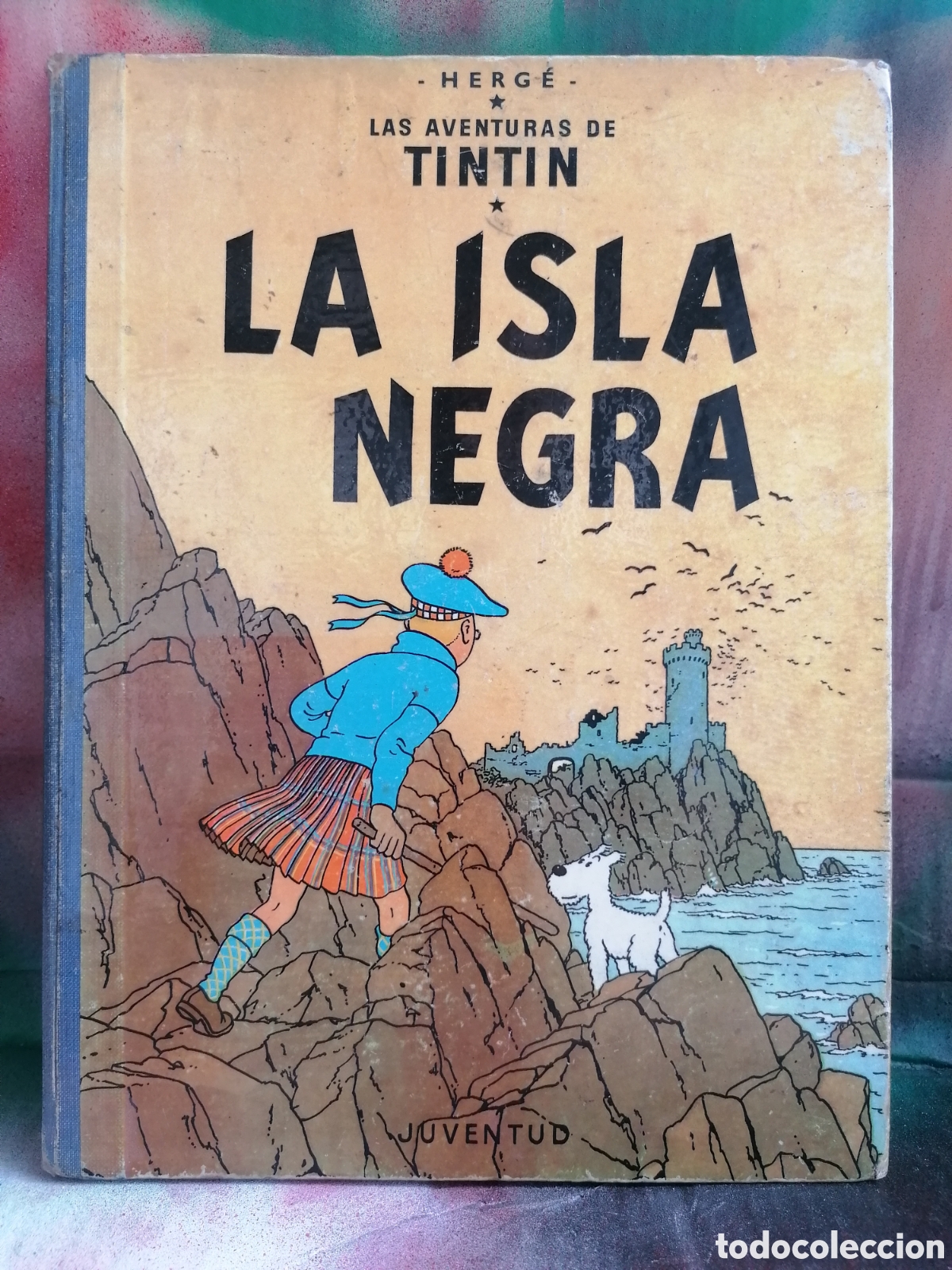 cómic tintin ”la isla negra”. primera edición ( - Comprar Comics Tintín  editorial Juventud no todocoleccion