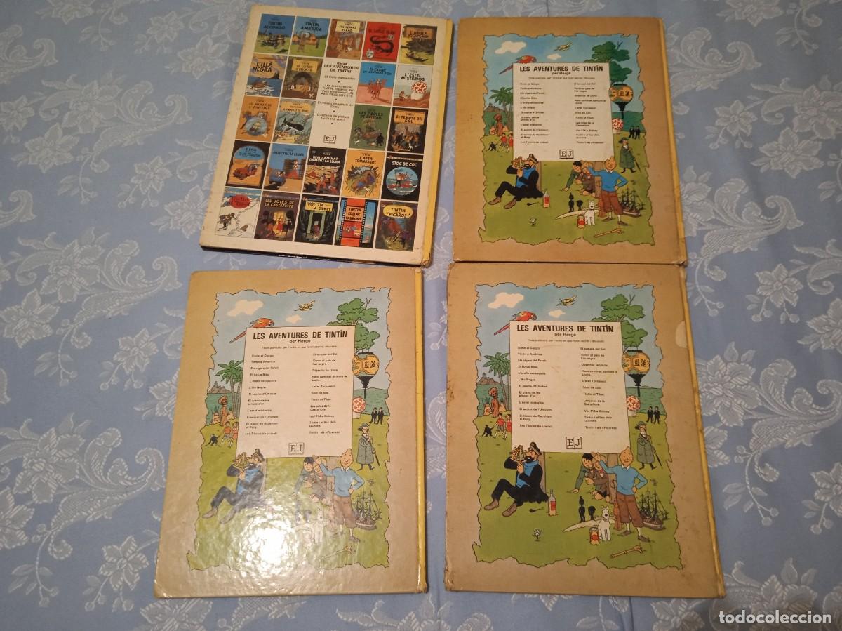 C&oacute;mics: LOTE DE 4 COMICS DE TINTIN (LEER) - Foto 2