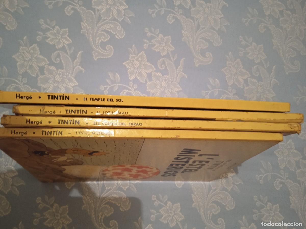 C&oacute;mics: LOTE DE 4 COMICS DE TINTIN (LEER) - Foto 3