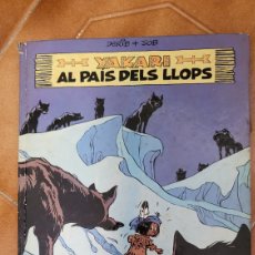 Cómics: YAKARI AL PAIS DELS LLOPS Nº 8. DERIB + JOB. EDITORIAL JOVENTUT. 1A ED. 1984 EN CATALÁN