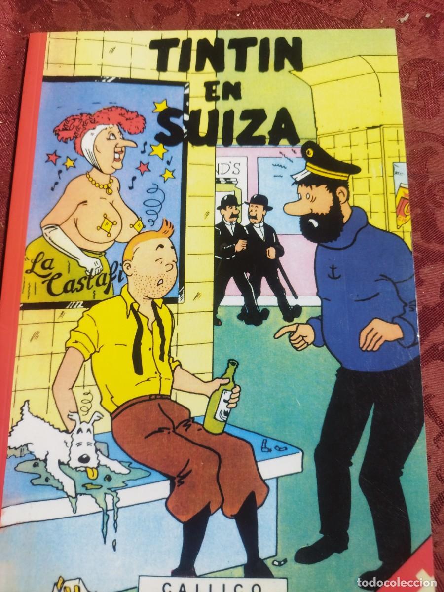 C&oacute;mics: COMIC TRANSGRESOR - TINTIN EN SUIZA - CALLICO - OCTUBRE 1984 - - Foto 1