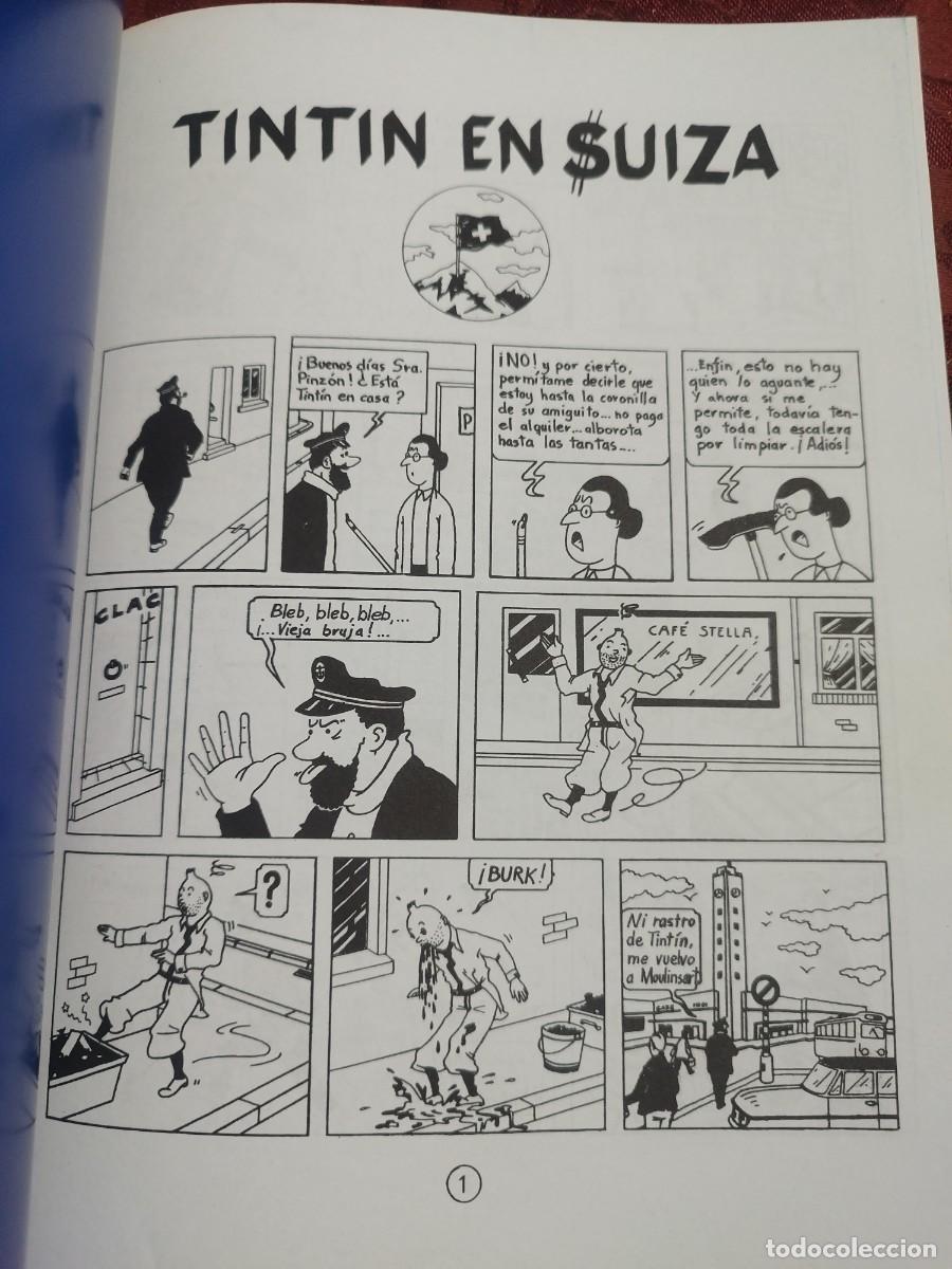 C&oacute;mics: COMIC TRANSGRESOR - TINTIN EN SUIZA - CALLICO - OCTUBRE 1984 - - Foto 2