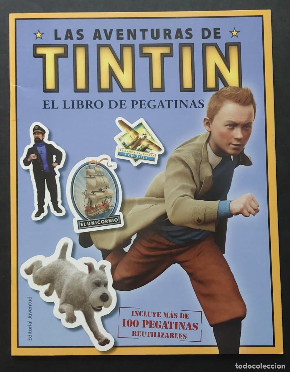 las aventuras de tintín: el libro de pegatinas - Compra venta en  todocoleccion
