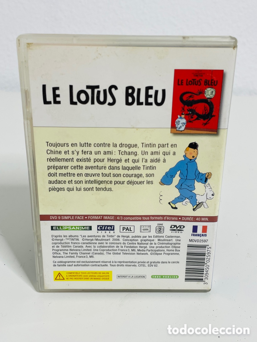 C&oacute;mics: Tint&iacute;n Lotus Bleu Mini DVD - Foto 4