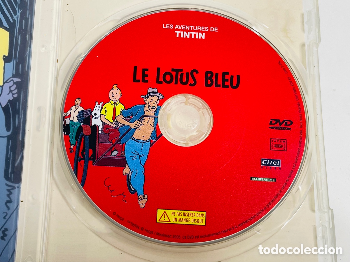 C&oacute;mics: Tint&iacute;n Lotus Bleu Mini DVD - Foto 8