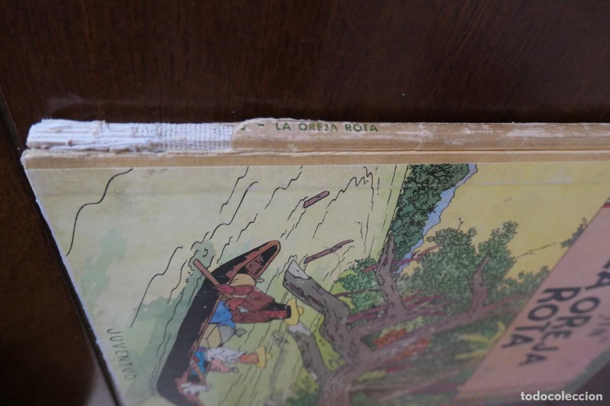 C&oacute;mics: HERGE- LA OREJA ROTA - PRIMERA EDICI&Oacute;N 1966 - Foto 2