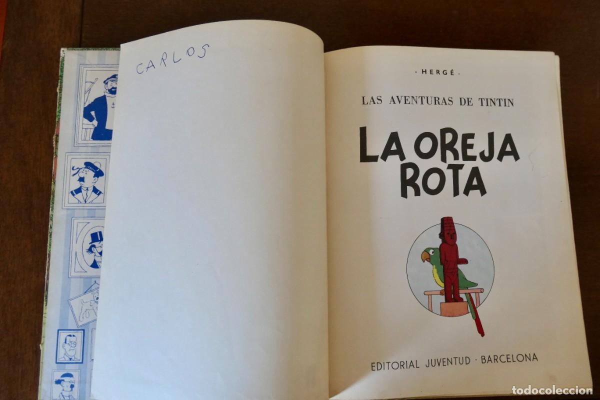 C&oacute;mics: HERGE- LA OREJA ROTA - PRIMERA EDICI&Oacute;N 1966 - Foto 5