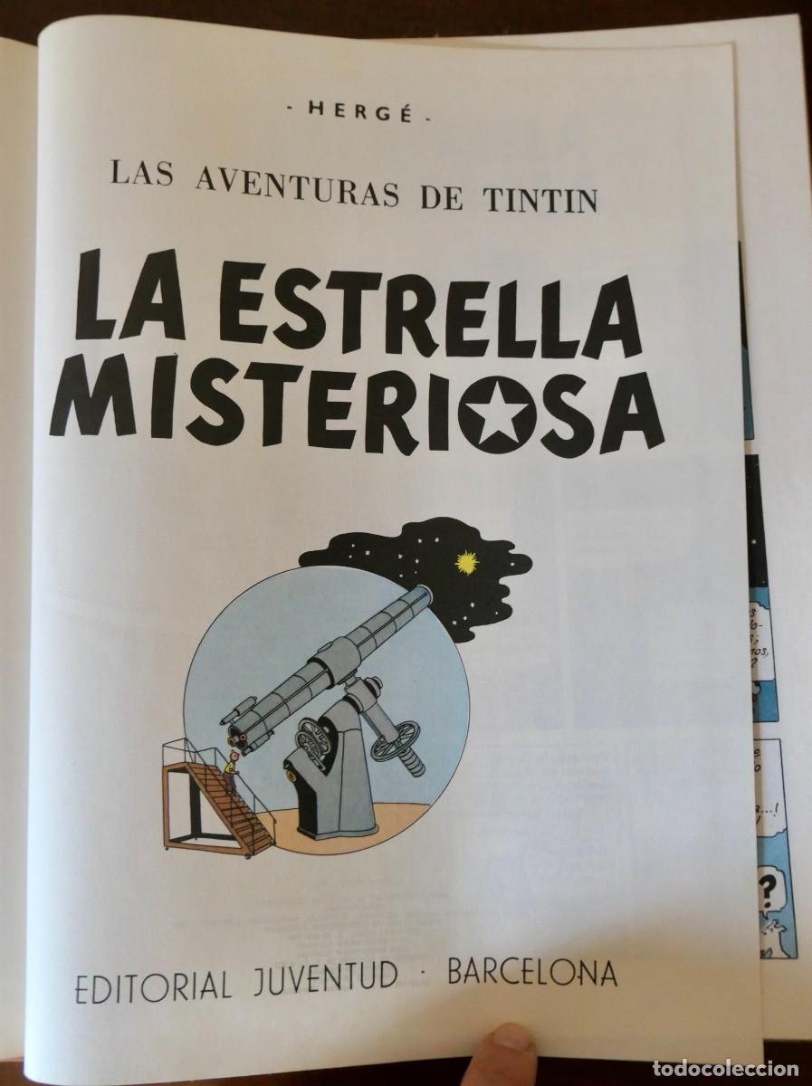 C&oacute;mics: HERGE- LA ESTRELLA MISTERIOSA - OCTABA EDICION 1981 - Foto 3