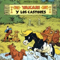 Cómics: YAKARI Nº 3 YAKARI Y LOS CASTORES - 1ª EDICION 1980 (DERIB / JOB) JUVENTUD - CARTONE - BUEN ESTADO