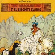 Cómics: YAKARI Nº 2 YAKARI Y EL BISONTE BLANCO - 1ª EDICION 1979 (DERIB / JOB) JUVENTUD CARTONE BUEN ESTADO