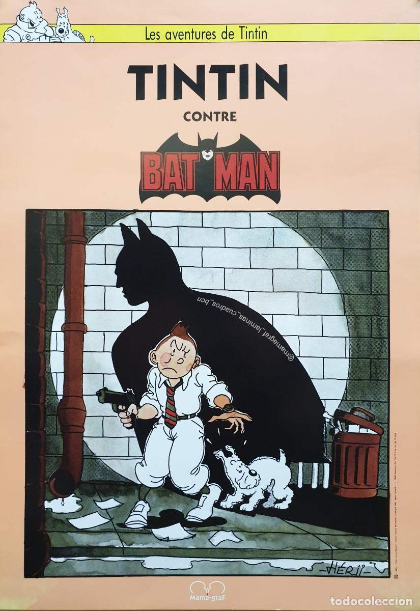 C&oacute;mics: TINTIN CONTRE BATMAN MAMAGRAF LAMINAS - Foto 2