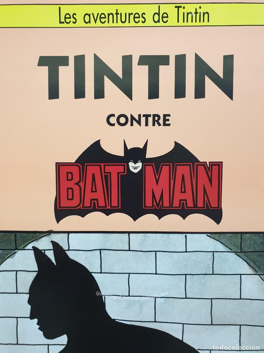 C&oacute;mics: TINTIN CONTRE BATMAN MAMAGRAF LAMINAS - Foto 4