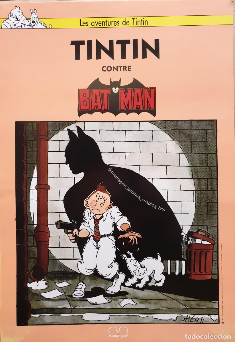 C&oacute;mics: TINTIN CONTRE BATMAN MAMAGRAF LAMINAS - Foto 1