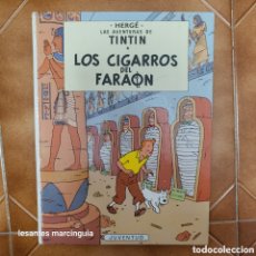 Fumetti: TINTIN. LOS CIGARROS DEL FARAÓN. 5ª EDICIÓN JUVENTUD 1977.