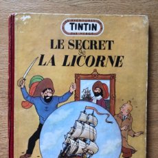 Cómics: TINTIN - SECRET DE LA LICORNE. EDICIÓN DEL MEDALLÓN FRANCÉS. AÑO 1952