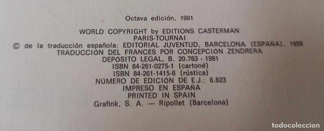 C&oacute;mics: TINTIN EL CETRO DE OTTOKAR, JUVENTUD 1981, COMIC - Foto 2