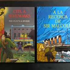 Cómics: LOTE 2 COMICS FLOCH & RIVIERE - 1A PRIMERA EDICIÓN (1991 Y 1992) - CATALÁN - EDITORIAL JOVENTUT