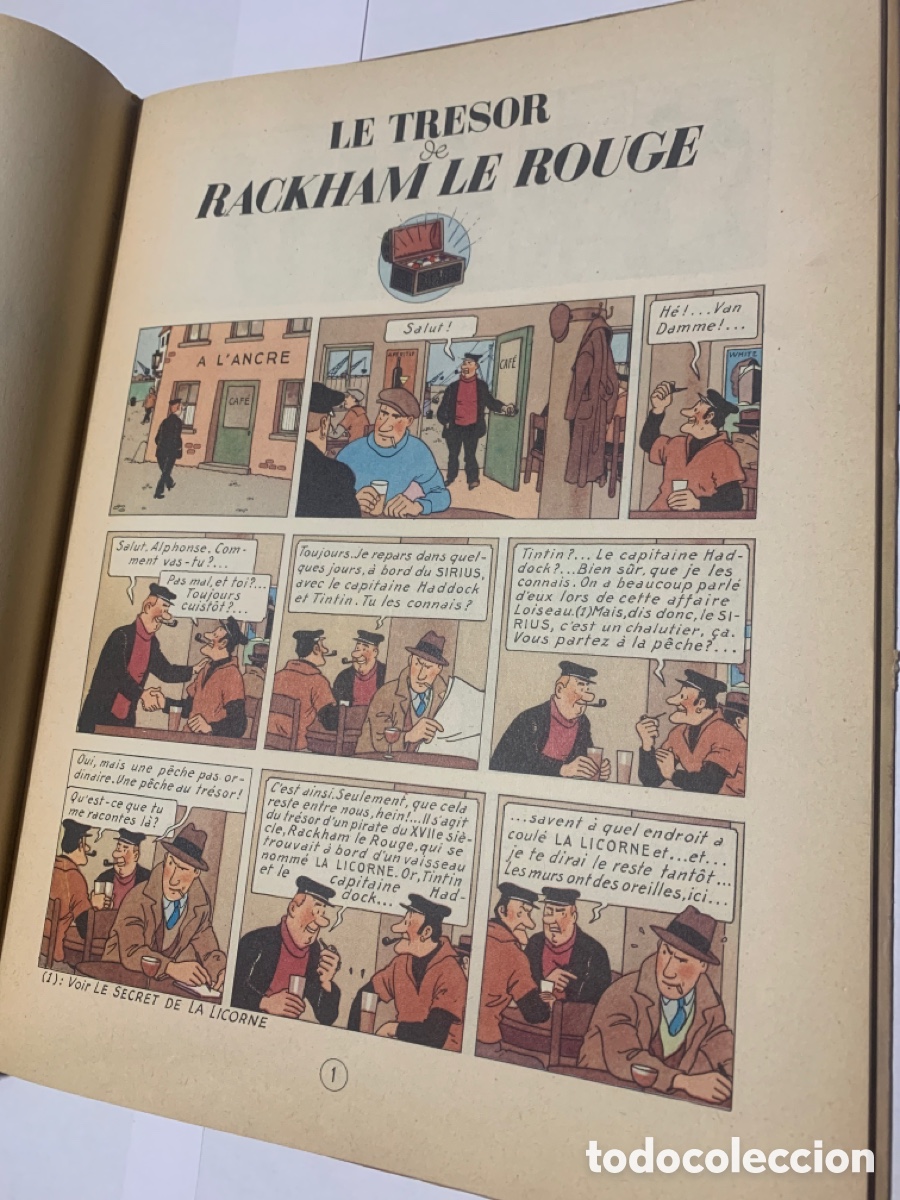 C&oacute;mics: Tintin &ldquo; Le Tresor de Rackham le Rouge&rdquo; - Foto 9