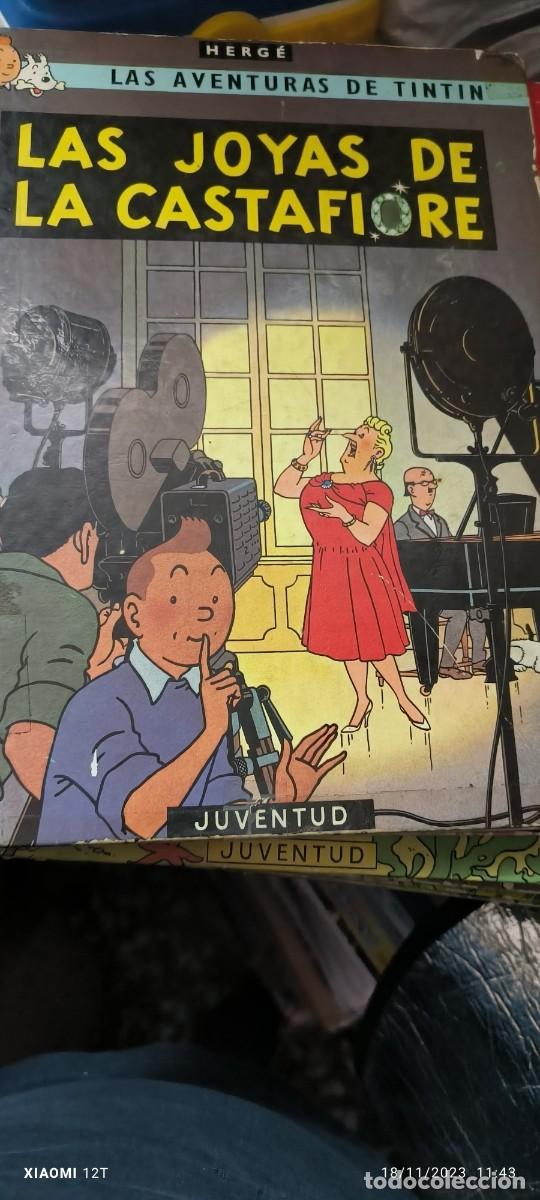 C&oacute;mics: Lote 8 libros antiguos de TINTIN - Foto 2
