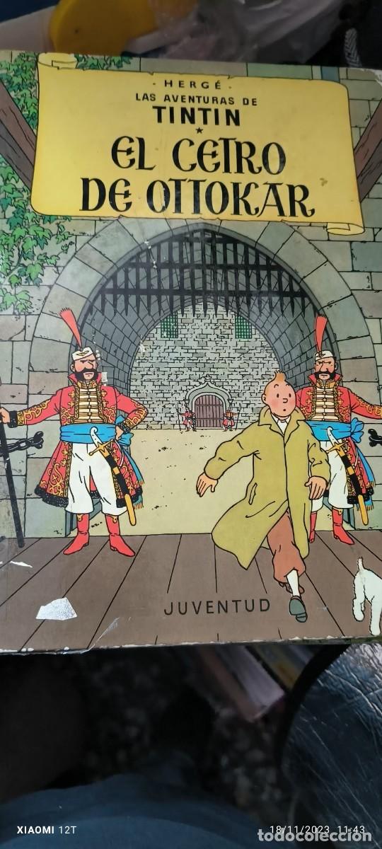 C&oacute;mics: Lote 8 libros antiguos de TINTIN - Foto 4