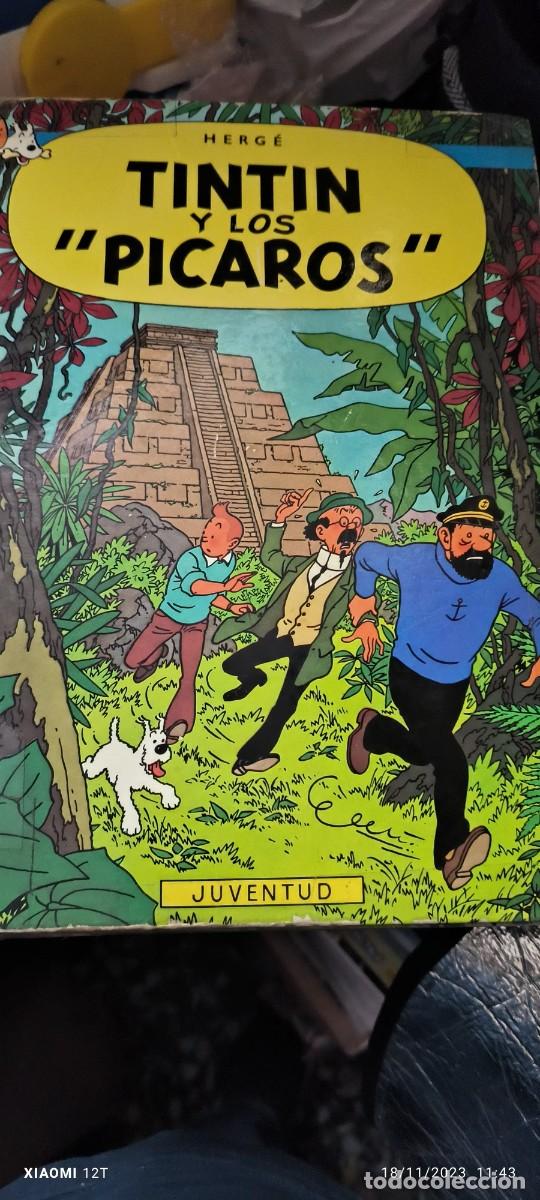 C&oacute;mics: Lote 8 libros antiguos de TINTIN - Foto 5