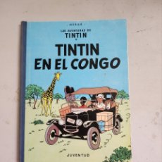 Cómics: TINTÍN EN EL CONGO, 2ª EDICION 1970, (EDITORIAL JUVENTUD), MUY NUEVO!!