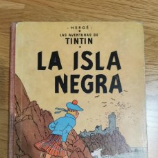 Cómics: LA ISLA NEGRA 1961 LOMO ROJO TELA TINTÍN
