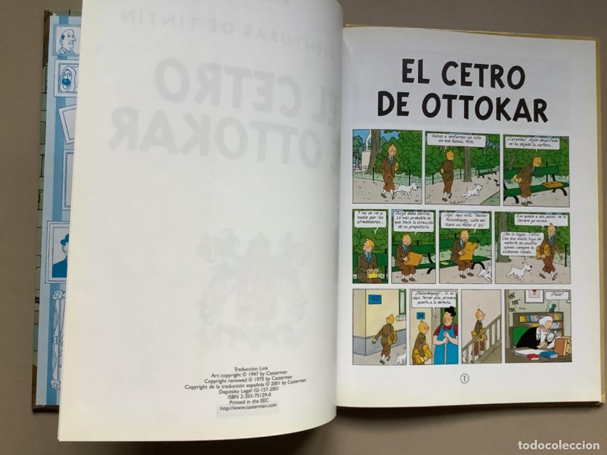 C&oacute;mics: TINT&Iacute;N CASTERMAN EDICI&Oacute;N REDUCIDA EL CETRO DE OTTOKAR - Foto 4